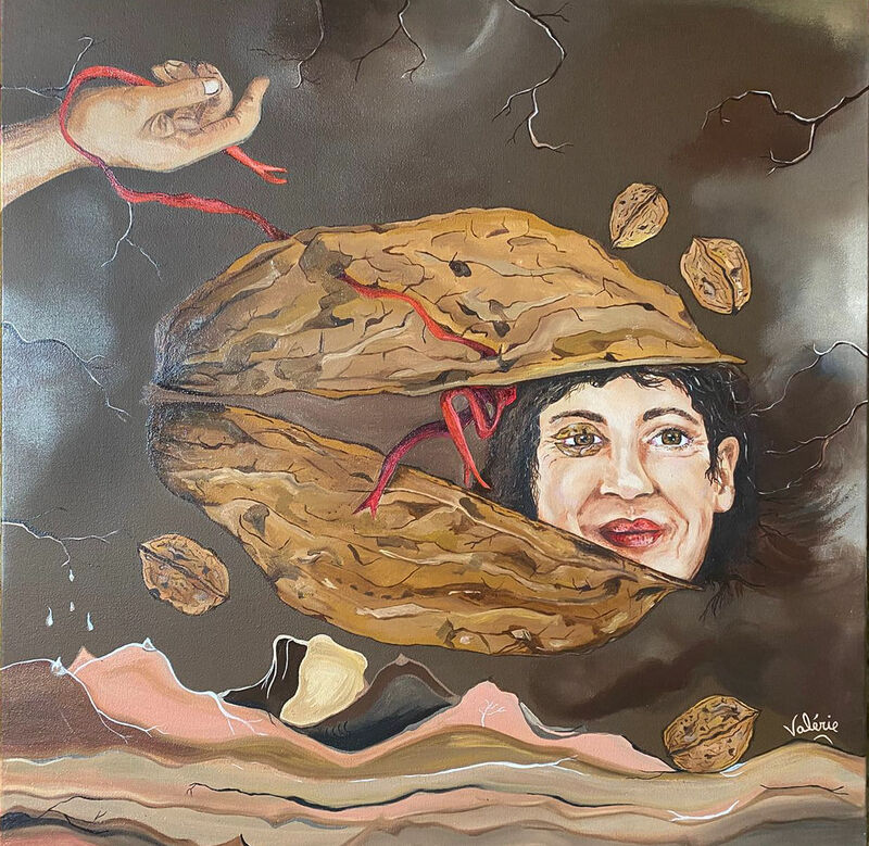 Ma coquille - a Paintings by Bayet Valérie